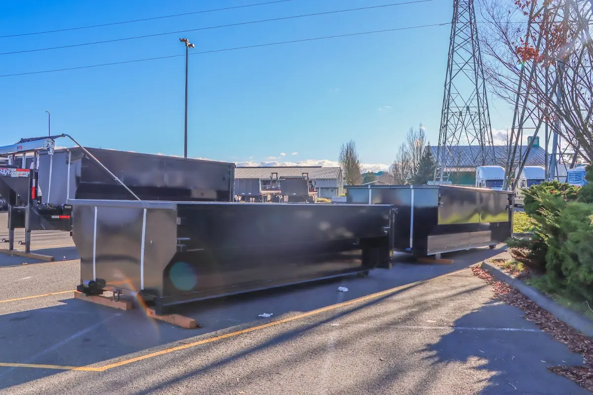 Professional dumpster rental and junk removal service in Larch Way